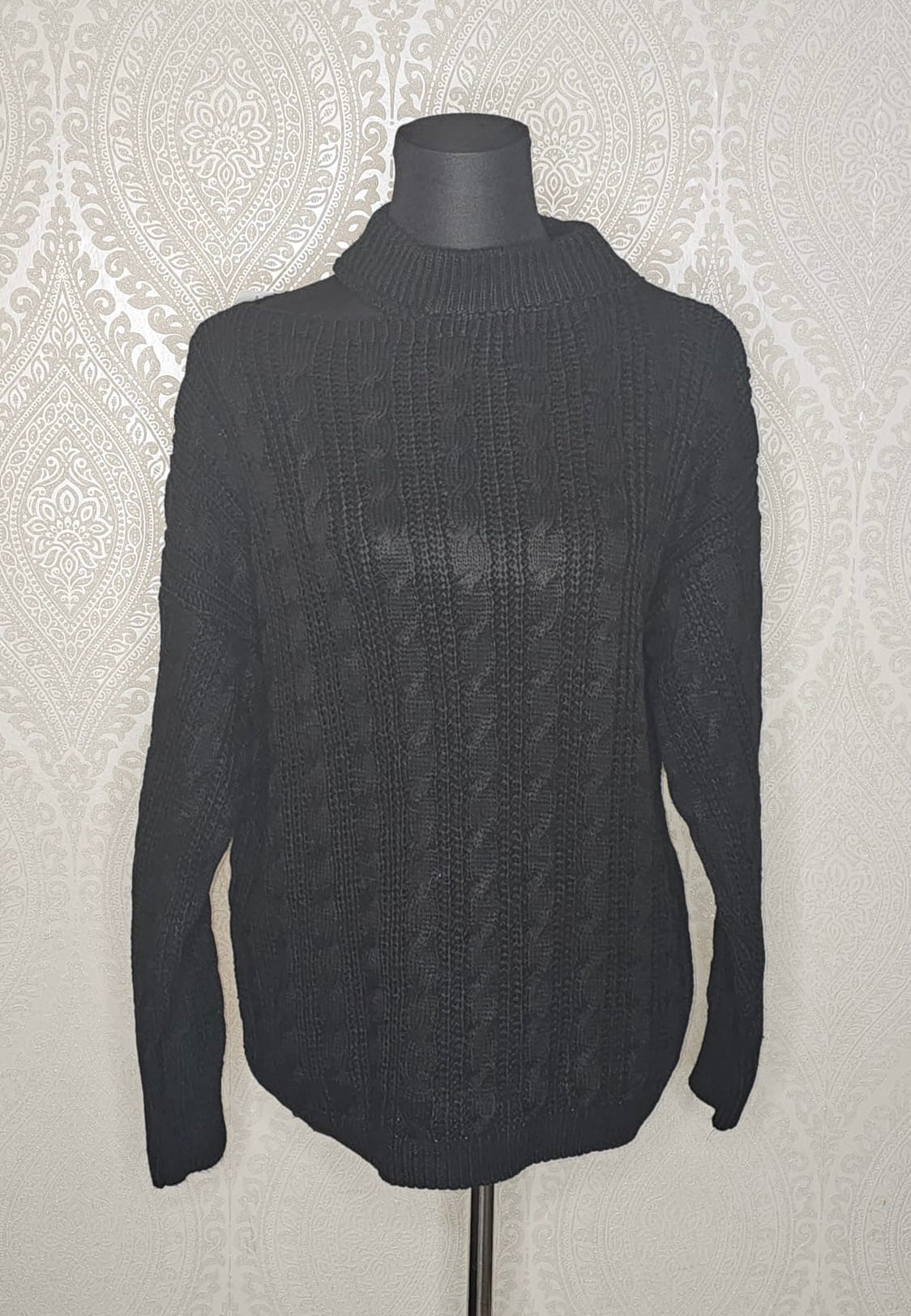 Schulter schlitzpullover