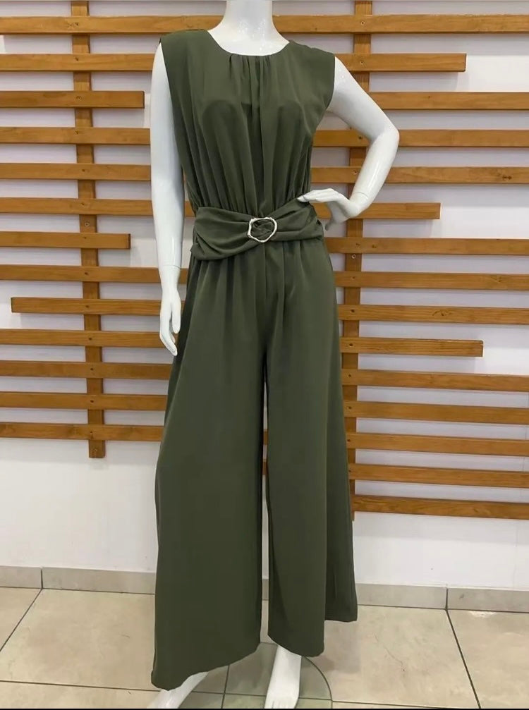 Overall mit nicht abnehmbare Brosche (Einheitsgröße tragbar bis L) Damen - Overall
