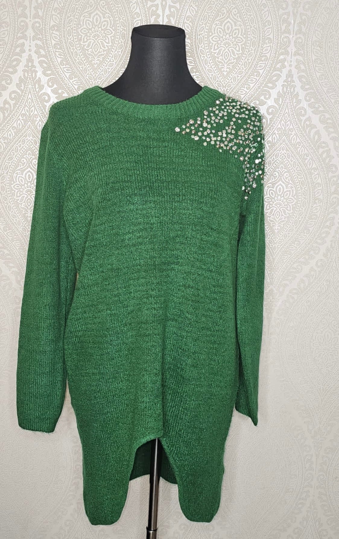 Strass Langpullover