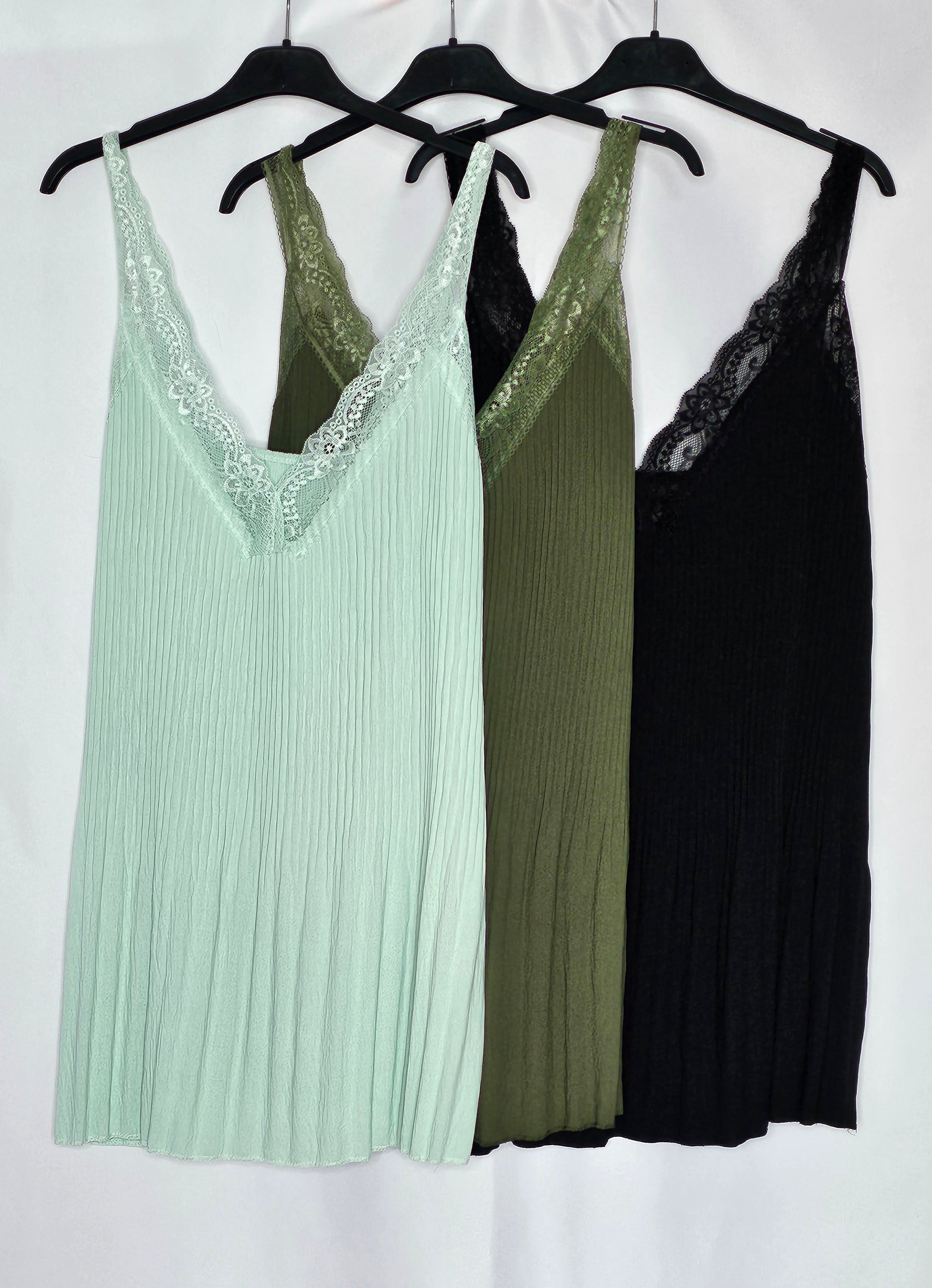 Top Spitzen (Einheitsgröße tragbar bis XL) Damen - Top