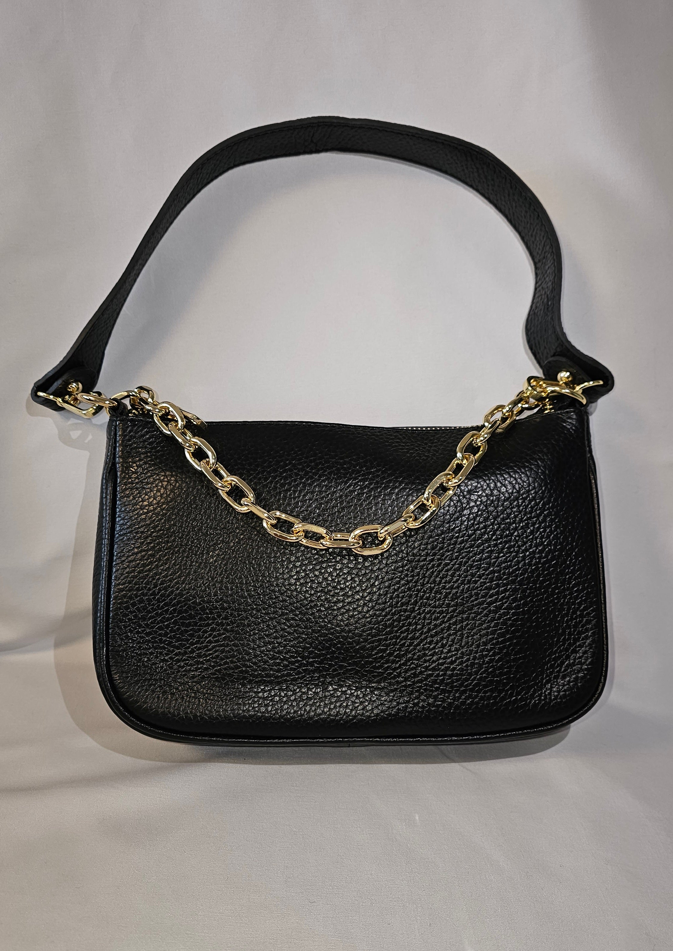 Handtasche mit kleinen Taschen und Reißverschluss, Damen - Handtasche