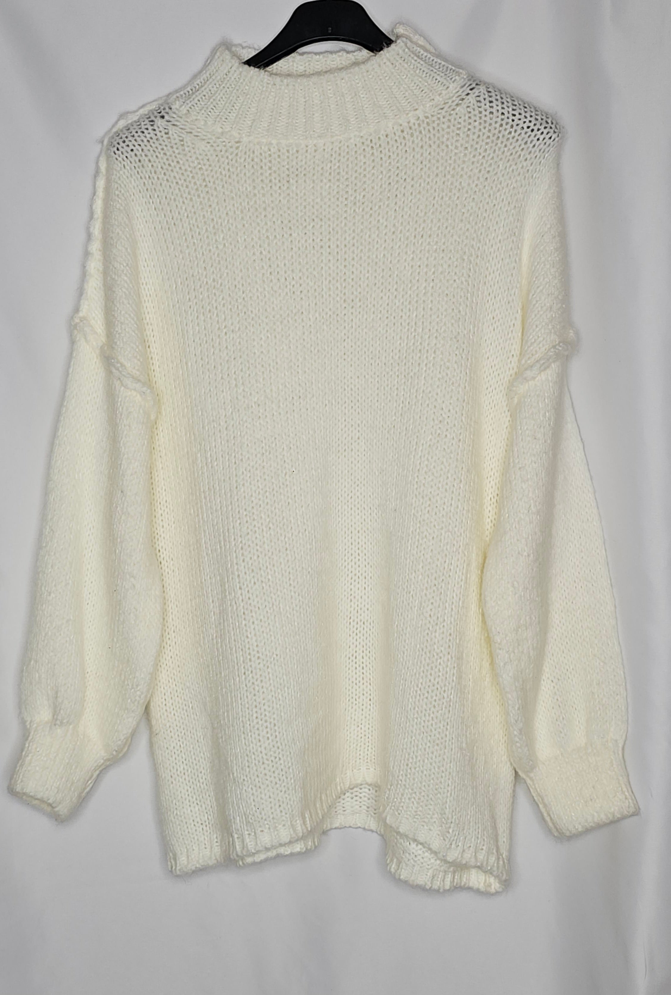 Strick Pullover (Einheitsgröße tragbar bis L) Damen -  Strick Pullover