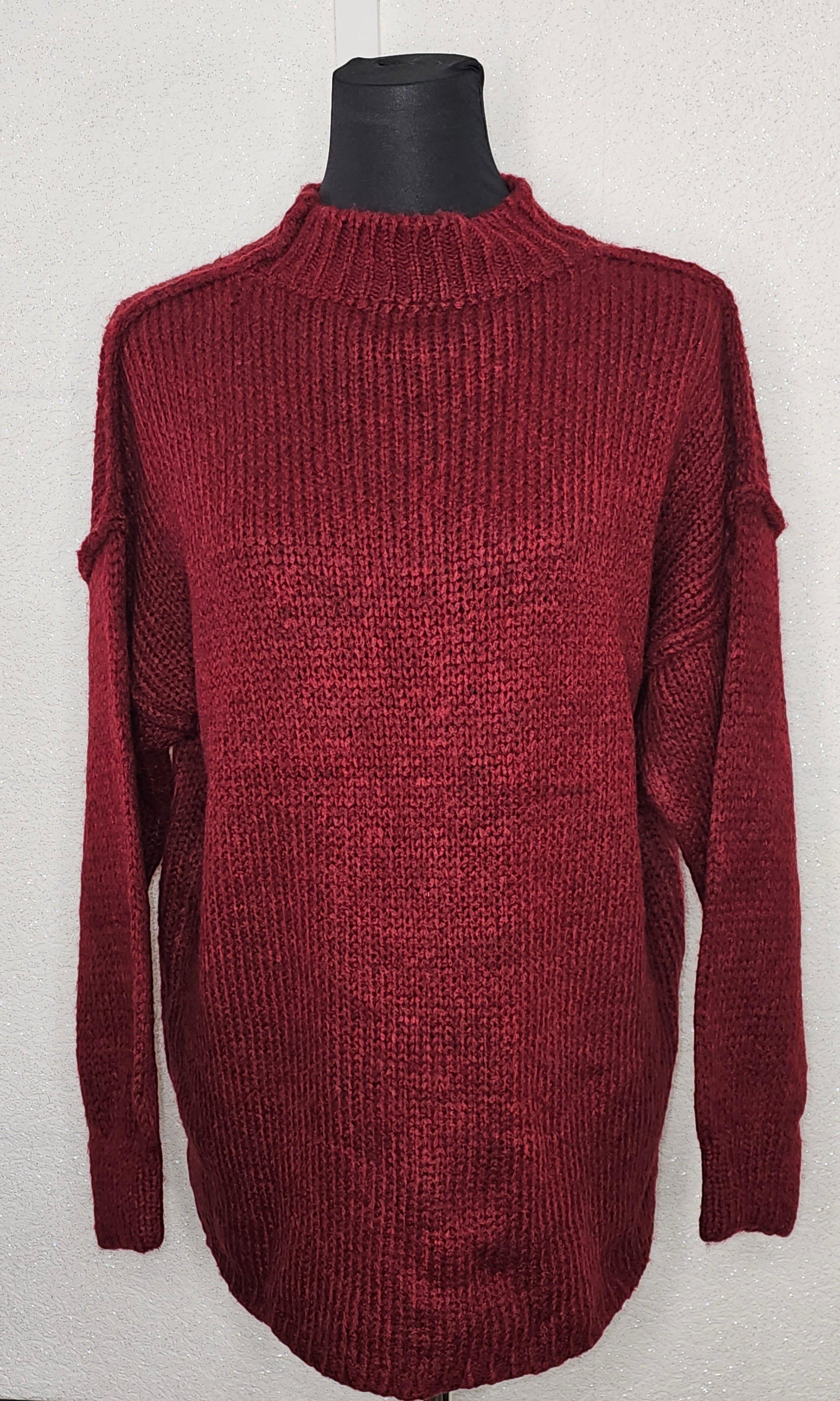 Strick Pullover (Einheitsgröße tragbar bis L) Damen -  Strick Pullover